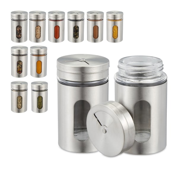 Set med 12 Spice Shakers