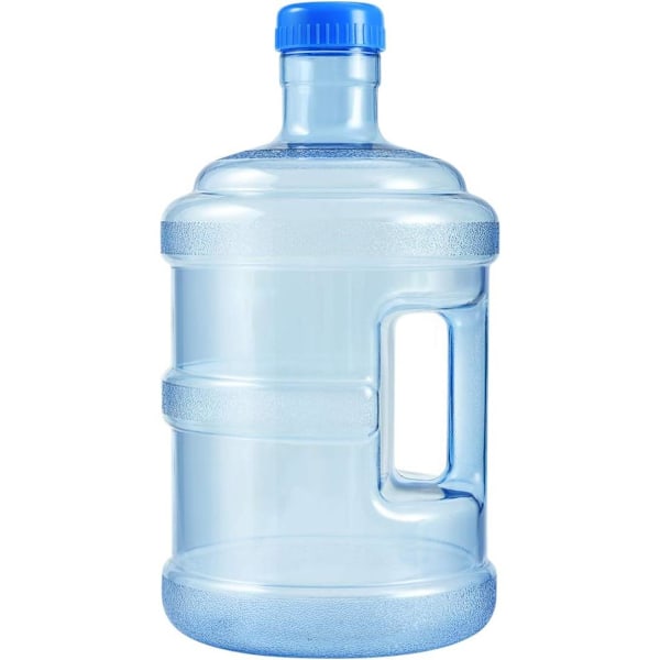 Mineralvattenflaska, 5L Dunk, Återanvändbar Portabel Mineralvattenbehållare, Förvaringshink för Bil, Livsmedelsgodkänd Dispenser