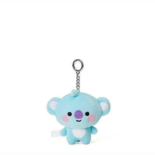 10CM Kawaii Line Friends Bt21 Sarjakuva Shooky Cooky Chimmy Rj Pehmo Riipus Jälkiruoka Sarja Avaimenperä Riipus Pehmo Nukke Koriste pendant26 10CM