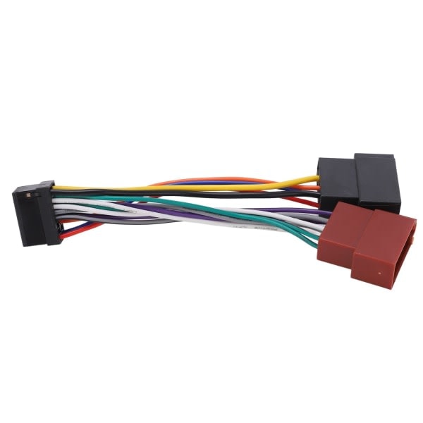 ISO kabeladapter for bilstereo, 16-pins kontakt, erstatning for Alpine