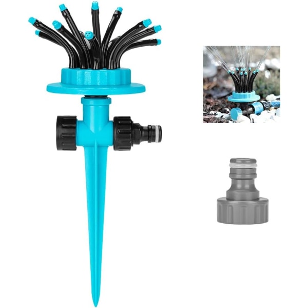 Lawn Sprinkler Garden Sprinkler with 12 Adjustable Nozzles