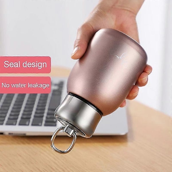 Mini Kaffetermos Bärbar Reseflaska Isolerad Termosflaska Silver(300ml) 300ML