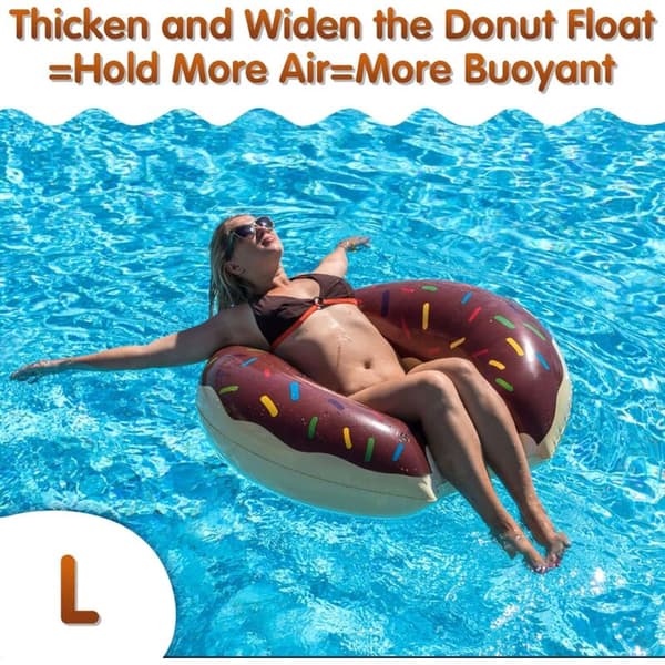 Donutformede poolflåder, donutformede poolflåder, donutformede poolflåder