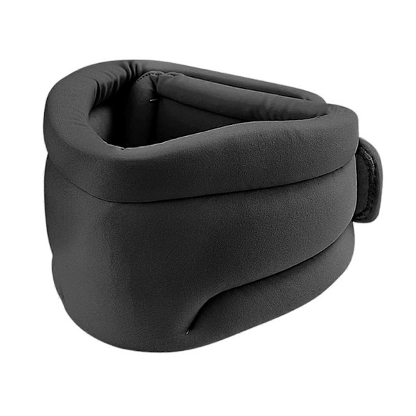 Nackkrage för Sömn Allround Stöd Anti Snarkning Justerbart Nackstöd för Nacken Black