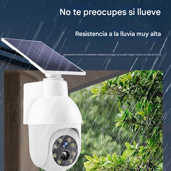 Intelligent Solarlampa Mänsklig Kropp Induktion Belysning Simulering Övervakningskamera Solljus (Ingen Övervakning) Induktionsbelysning