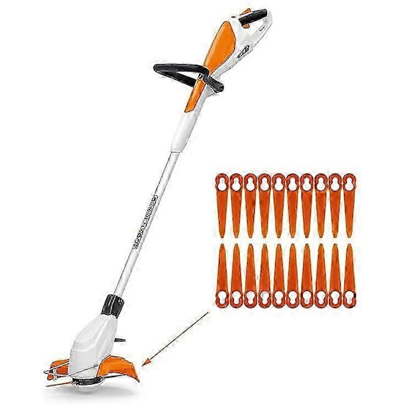 100 stk. for STIHL Polycut 2-2 ABS Klippeblader Gressklipper Reservedeler