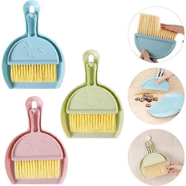 Mini kost 3. (blå, grønn, rosa)