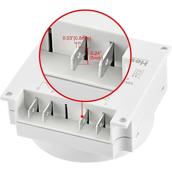 CN101A 24V Digital LCD Timer Reläbrytare - Ström Veckovis Programmerbar Timer