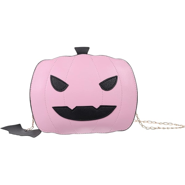 Gresskar Crossbody Bag Halloween Djevel Skulderveske PU Lær Håndveske Trick or Treat Bag