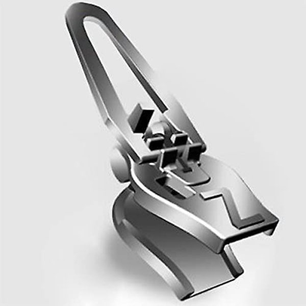 Clip-on-blixtlås, blixtlås, Zlideon-blixtlås, metallblixtlås Reparationssats för kläder, väska, jackor, tält, bagage