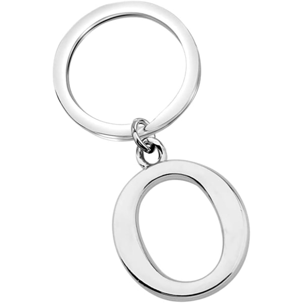 Nøglering Bogstav - Initial Alfabetet Nøglering Charm Bogstav O