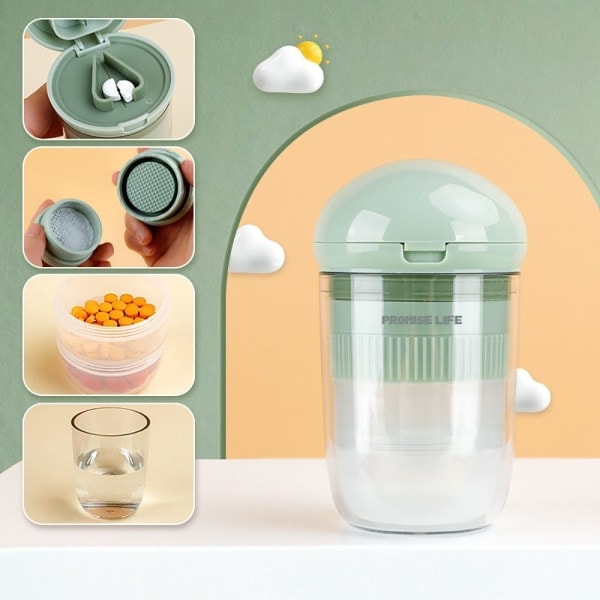 Pilleknuser Tablet knuser green