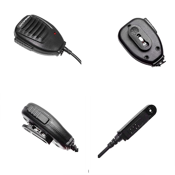 PTT Mic Højttaler Mikrofon til -UV9R UV9R -A58 A58 UV-XR GT-3WP -9700 UV-9R Plus Radio Walkie Talkie