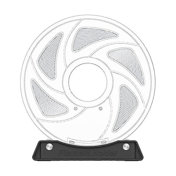 3D Printer Filament Holder Universal Filament Mount Materiale Rack Beslag