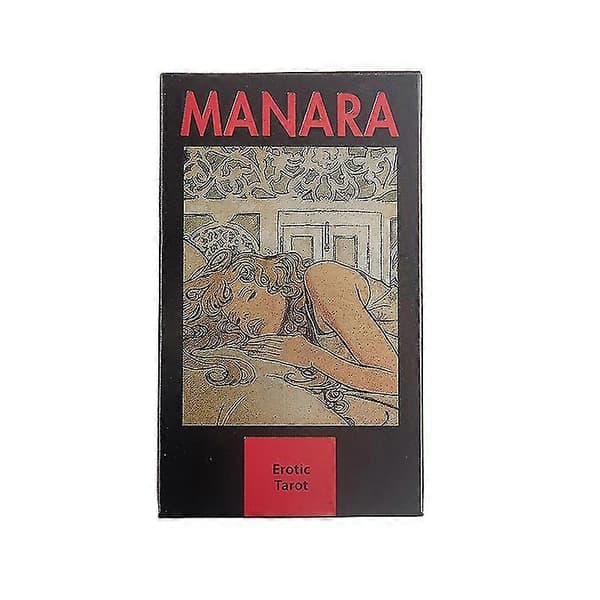 Tarot Of Manara Engelsk Version Oracle Spådom Öde Spel Kortlek Tarot