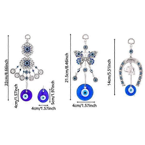 Ondt øye hengende ornament 3