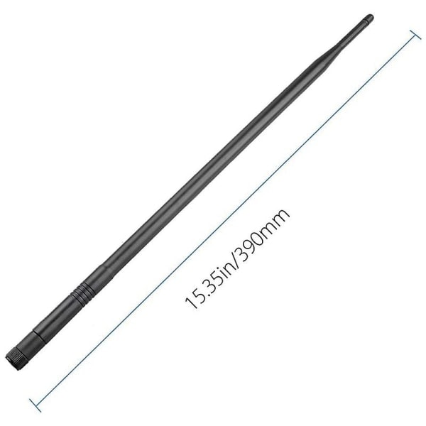 10dbi 2.4ghz 5ghz Wifi Booster Omnidireksjonell Antenne Rp-sma for Ruter Rt-ac66u Rt-n66u Rt-n16 A