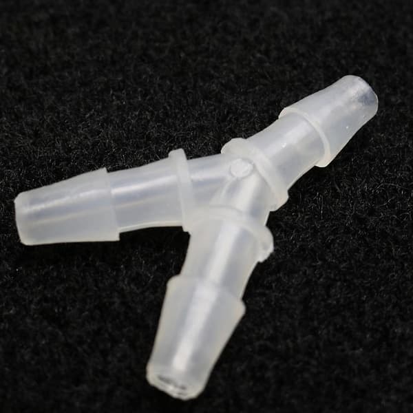 3-delt Y-stykke Silikoneslange T-fitting med Lige Diameter