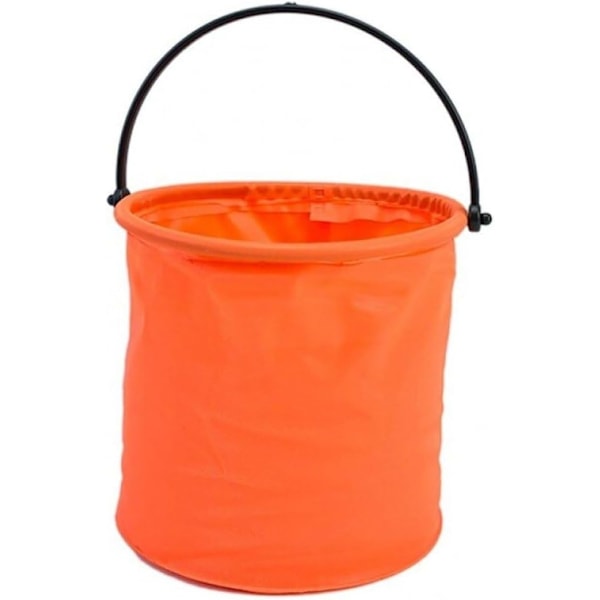 1,5l Vikbar Hink Mini Vikbar Vattenbehållare Multifunktionell Lätt Vikbar Vattenhink Orange