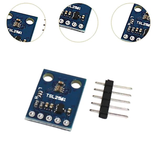 TSL2561 Lysstyrkesensor Modul Profesjonell Breakout Infrarød Lyssensor