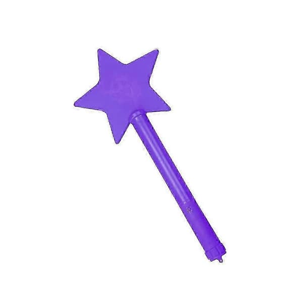 Lysende Tryllestav Legetøj LED Glow Sticks Tryllestave med 3 Lysindstillinger til Bryllupper Purple