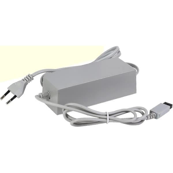 Erstatningsstrømadapter for Nintendo Wii, 220v, AC-adapter