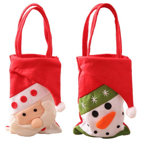 Christmas Reusable Tote Gift，For Women Girls Kids