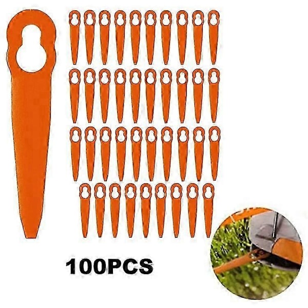100 st för STIHL Polycut 2-2 ABS Skärblad Gräsklippare Ersättningsdelar