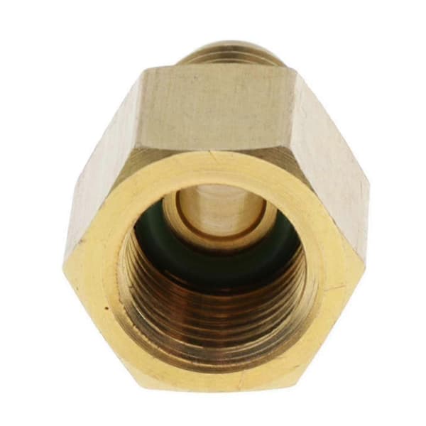 Messing 1/4' Sae Ag Til G1/4' Ig Nitrogen System Regulator Adapter Fittings[PB]