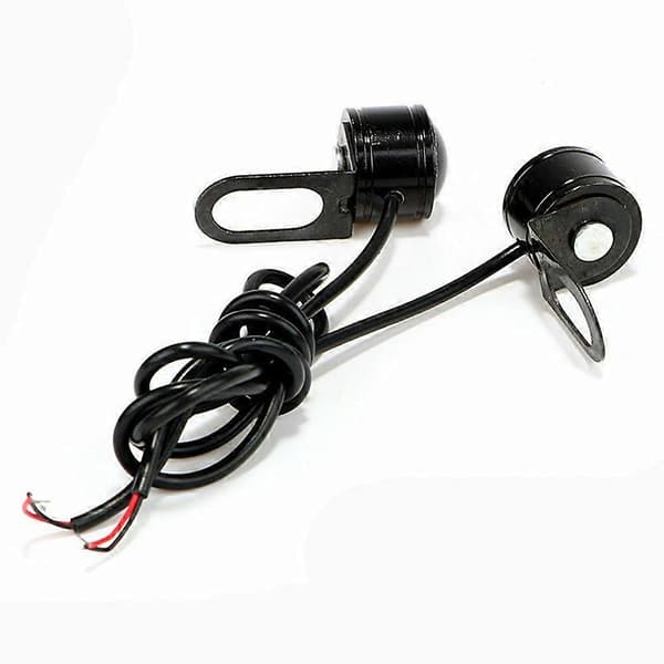 4 stk. hvite LED-motorsykkel frontlys spotlight kjørelys lampe