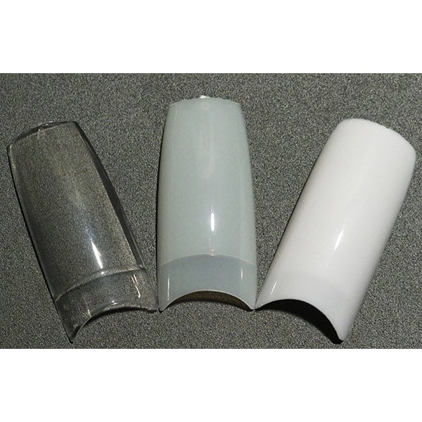 500 stk. Negletipper Løse Negle Akryl Negletipper Transparent