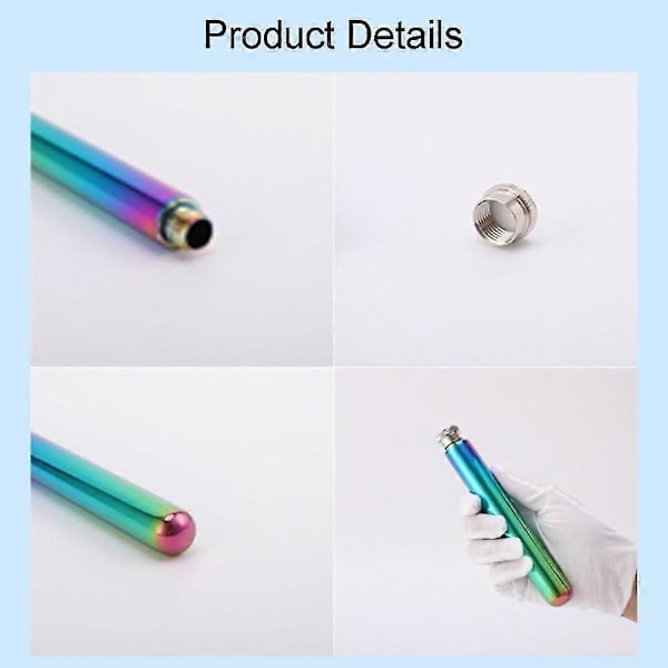 Bodice Chiller Tube, Premium Bærbar Lufttett Metallrørbeholder gold