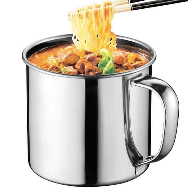 Metal Drikkeware Rustfritt Stål Kopp for Øl Kaffe Te 10cm med lokk