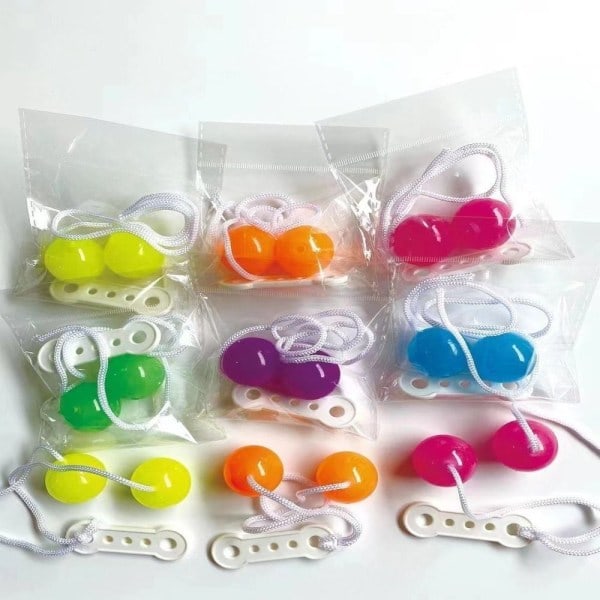 2/4 ST Clack Ball Click Clackers Leksak 3CM(4PCS)