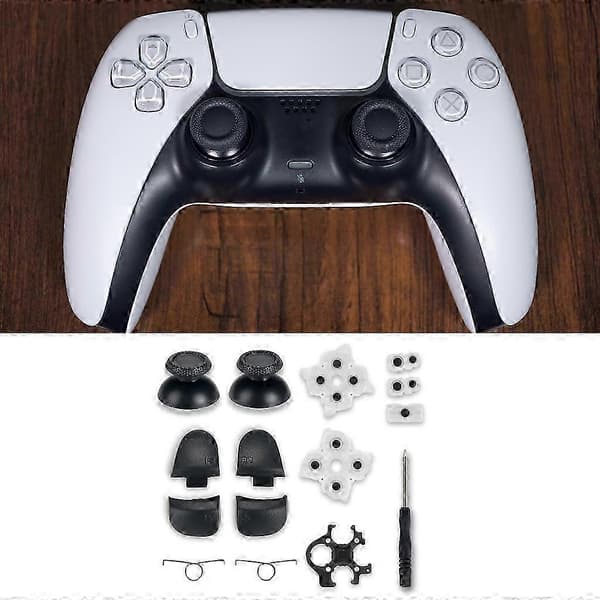 Til PS5 Controller L1-R1 L2-Trigger Knap Analog Stick Ledende Gummi Reparation