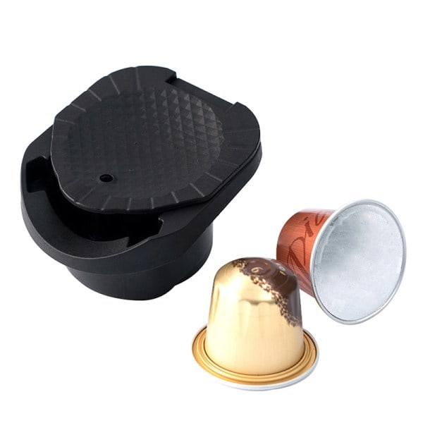 Gjenbrukbar kaffekapsel-adapter for Dolce Gusto Genio S Crema