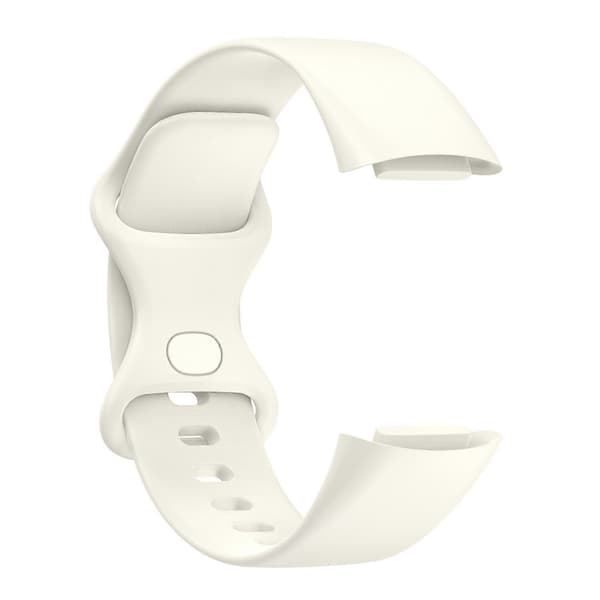 Til Fitbit Charge 5 Silikone Urrem, Størrelse:L L Multicolor