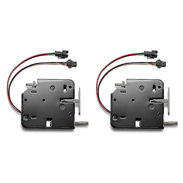 2x 12v 2a Intelligent Elektroniskt Styrd Elektromagnetisk Lås, Skåplås, Access Control S -gt