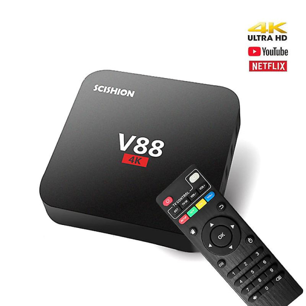 v88 4K HD set-top box Internet TV-spelare