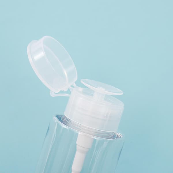 3x Påfyllningsbar tryckflaska med pump, transparent för nagellack 150ml 300ml Other