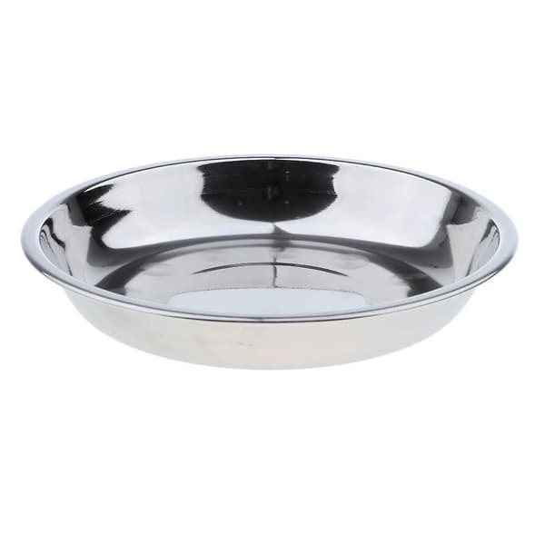 Rostfri Tallrik Utomhus Camping Picknick Matbehållare 16x2,5cm