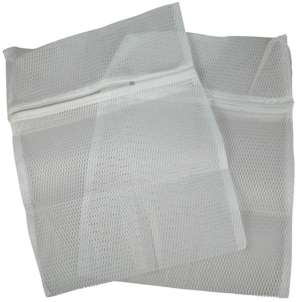 Tvättkassar för underkläder 40x30cm Vit