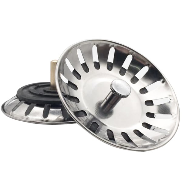 78mm Rustfritt Stål Kjøkkenvask Sil Plugg (1 stk)