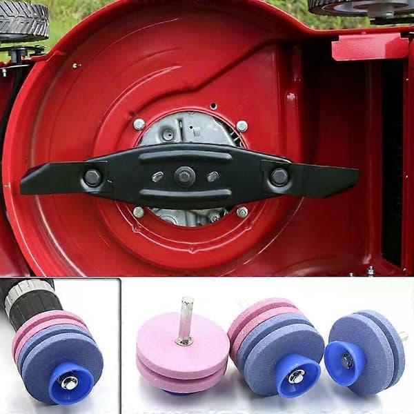 56MM Gressklipper Sliper Firelags Bryne Gressklipperblad Sliper Dobbel Slip Drill Universal Slip Drill Kutter A03 2PCS