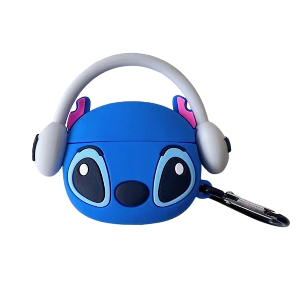 Lilo & Stitch Silikonikuori Airpods-kuulokkeille Yhteensopiva AirPods 1/2 3 Pro Suojaava Kotelo Stitch Pro