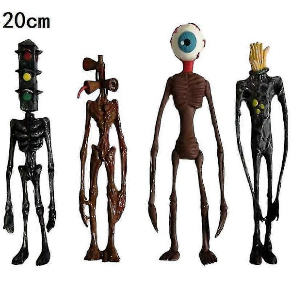 Stor Siren Head Leke Whistle Man Omgivende Monster Shelter Foundation Figur Figur 1 stk