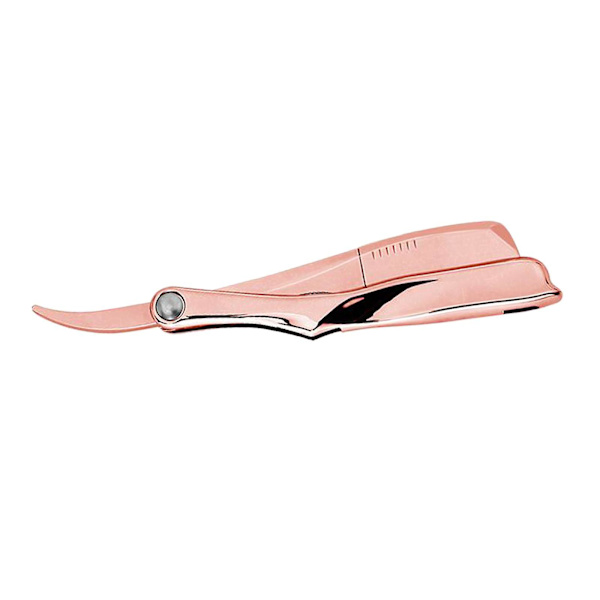 Rakknivshållare för män för mustasch, lätt att använda, svart Rose Gold 15x2.8cm
