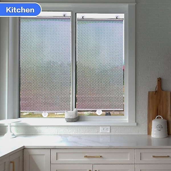 Universal Rullegardiner Sugekop Solskærm Mørklægningsgardin Bil Soveværelse Køkken Kontor Vindue Sol- 45cm x 125cm Black