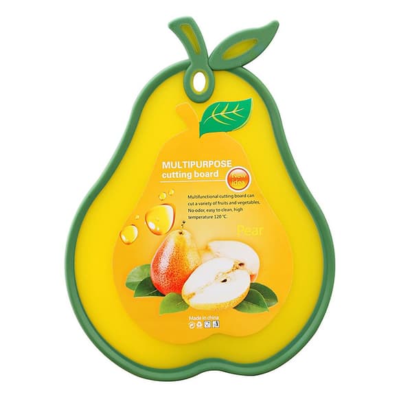 Fruktformad skärbräda för mat Skär frukt Grönsaker Hackbrädor för kök Peach