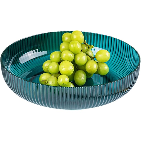 Fruktkorg i Stilren Design - Matkvalitetsplast, Super Hållbar Blue